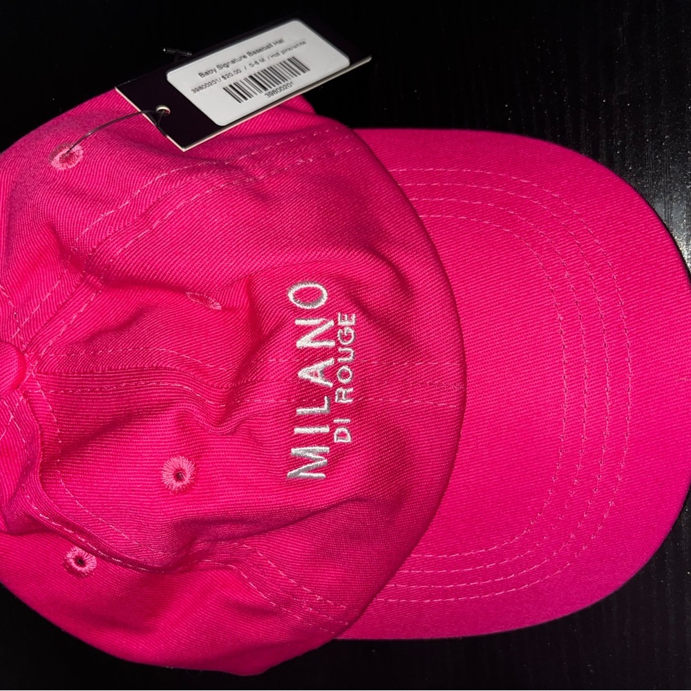 Pink Milano Di Rouge Baby Hat